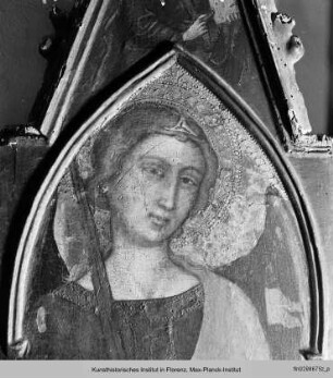 Polyptychon: Madonna mit Kind und Heiligen