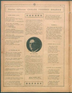 Poetas chilenos: Carlos Préndez Saldías