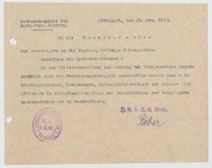 Weiterverwendung von Offizieren, Allgemeines