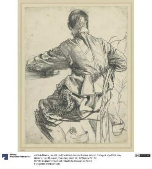 Modell im Prunkkleid des Kurfürsten Johann Georgs I. von Sachsen, Historisches Museum, Dresden