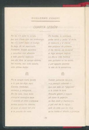 Cuarta lesión
