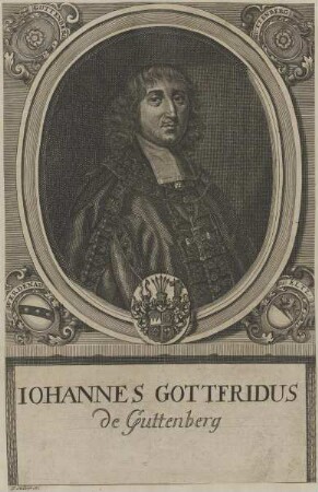 Bildnis des Iohannes Gottfridus de Guttenberg
