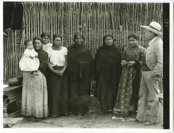 Family standing