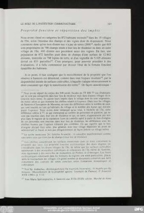 Propriété foncière et répartition des impôts