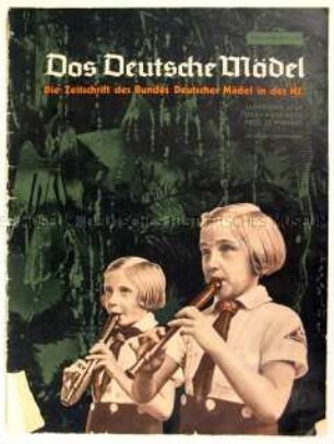 Monatszeitschrift des BDM "Das Deutsche Mädel" u.a. mit Buchempfehlungen zu Weihnachten