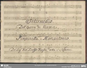 Pimpinella e Marcantonio