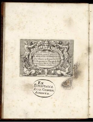 Ex Gemmis Et Cameis Antiqvorvm Aliqvot Monvmenta