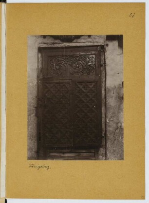 Portal, Königsberg: Ansicht (aus: Skizzen- und Fotoalbum 20)