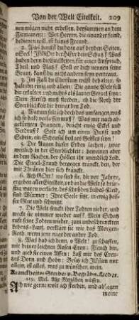 Kranckheits- Sterbe- u. Begräbn.Lieder. - Berg-Lieder.