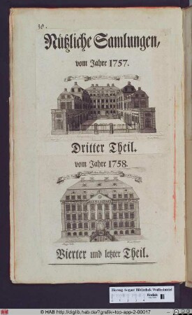Prospect des Landschaftlichen Hauses zu Hannover