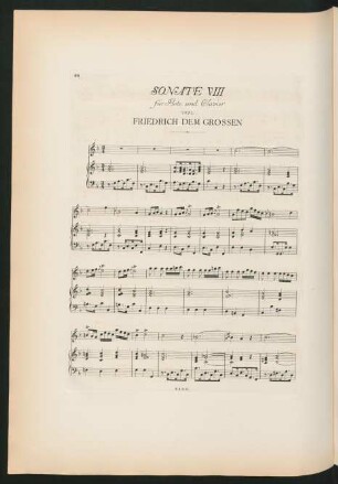 Sonate VIII (F-Dur)