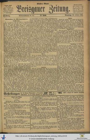 25.10.1891 (Erstes Blatt)