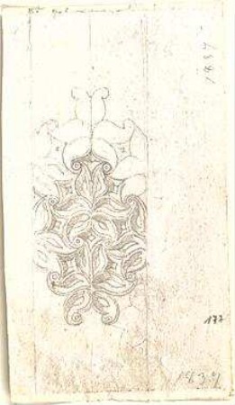 Neureuther, Gottfried von; Ornamentstudie - Detail