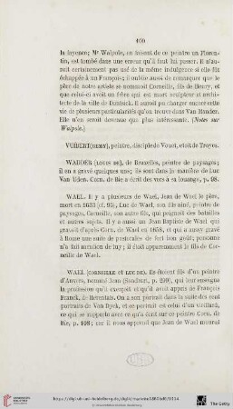 [Wadder (Louis de) - Wyants (Jean)]