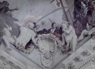 Ausschnitt: Bildnis von Tiepolo und seinem Sohn