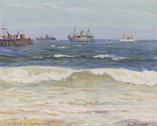 Die Reede von Swakopmund