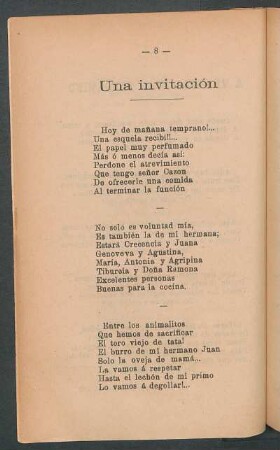 Una invitación