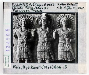 Palmyrenische Trias (1. Jhd. n. Chr.), Paris, Louvre