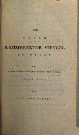 Praktisch-juristische Ausarbeitungen, 1