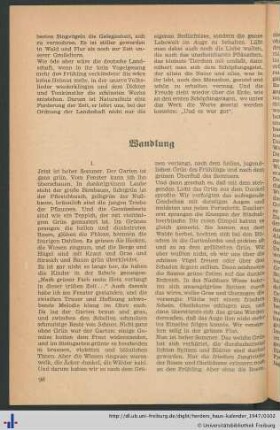 Wandlung.
