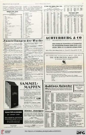 Nr. 15 (14. Apr. 1935), S. 3: Preisberichte
