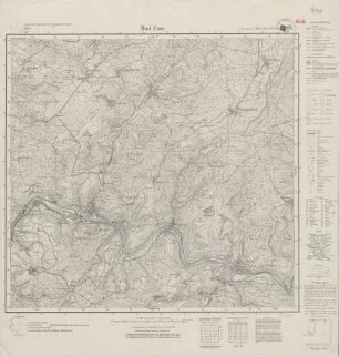 5612 (alte Nr.: 3271) Bad Ems, Meßtischblatt (4cm - Karte)