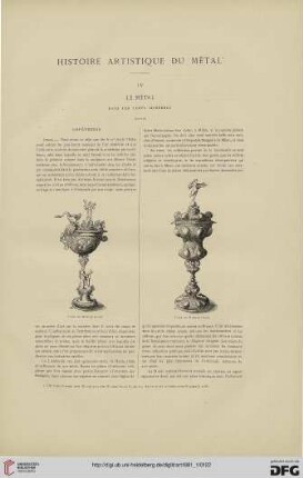 7: Histoire artistique du métal, [3]