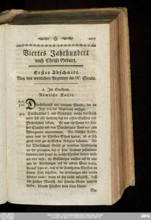 Viertes Jahrhundert nach Christi Geburt.