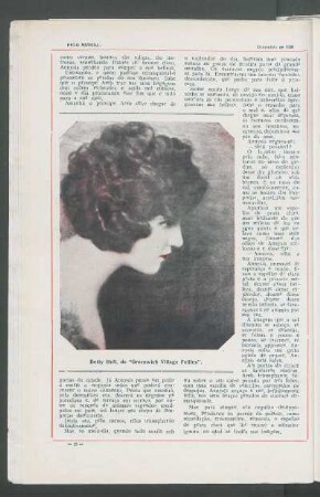 Betty Hell, de "Greenwich Village Follies".