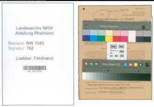Entnazifizierung Ferdinand Loebker , geb. 11.02.1906 (Arzt)