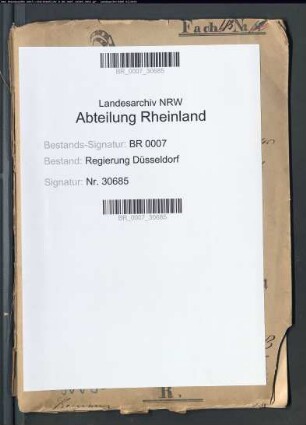 Errichtung eines Gerichtes in Dülken, Kempen und Süchteln