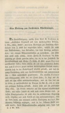 1-42 Ein Beitrag zur kirchlichen Christologie