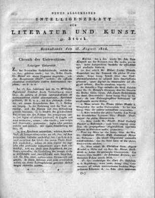1804-08-25 : 41. Stück
