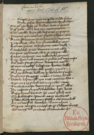 Carmen elegiacum de probris mulierum