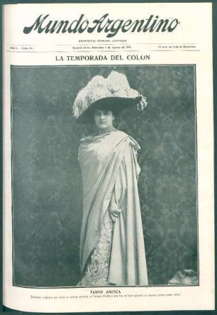 La temporada del Colón [Fotografía] : Fanny Anitúa