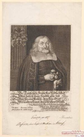 Johann Kob; geb. 16. Januar 1587; gest. 18. Oktober 1666