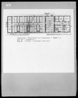 Bauernhaus bei Tegernsee & Bauer in der Au