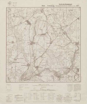 2837 Bäck, Topographische Karte 1:25000 (4cm - Karte)