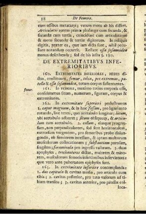 De Extremitatibus Inferioribus.