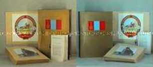 Kassette mit Bildern aus der Mongolischen Volksrepublik