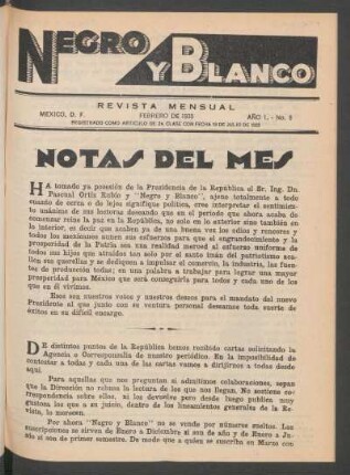 Notas del mes