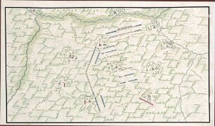 WHK 9 Reichs- und Französischer Krieg von 1688-1697 bis zum Frieden von Ryswick: Feldlager der Alliierten zwischen Pottes und Cordes, 1694