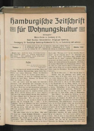 Nummer 7 Oktober 1908