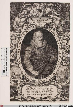 Bildnis Johann Casimir, Herzog zu Sachsen-Coburg (reg. 1572/86-1633)