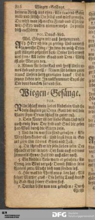 Wiegen-Gesänge.