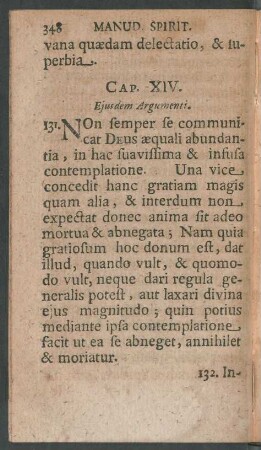 Cap. XIV. Eiusdem Argumenti