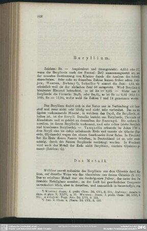 Beryllium.