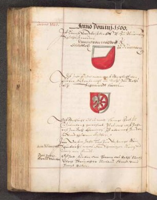 Wappen Schultheiß Hanns von Weißdorf, Wappen Sigmundt Fürer