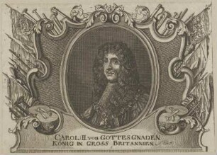 Bildnis des Carolus II., König von England