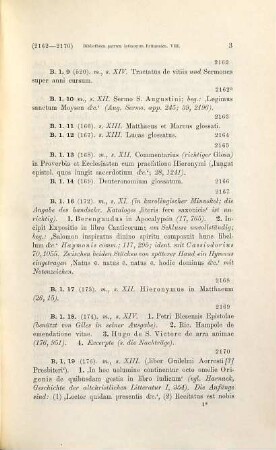 Bibliotheca patrum latinorum Britannica, 8. Die Bibliotheken der Colleges in Cambridge (Fortsetzung)